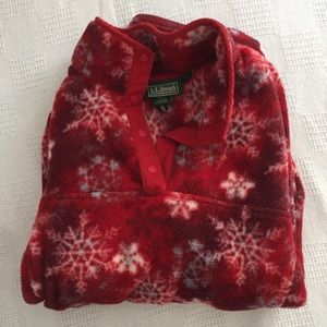L.L. Bean Snap Pullover